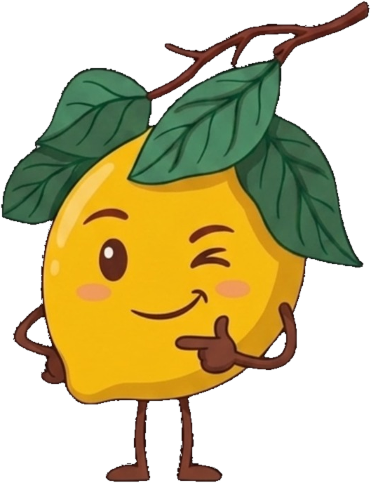 Custo Gusto Lemon Mascot